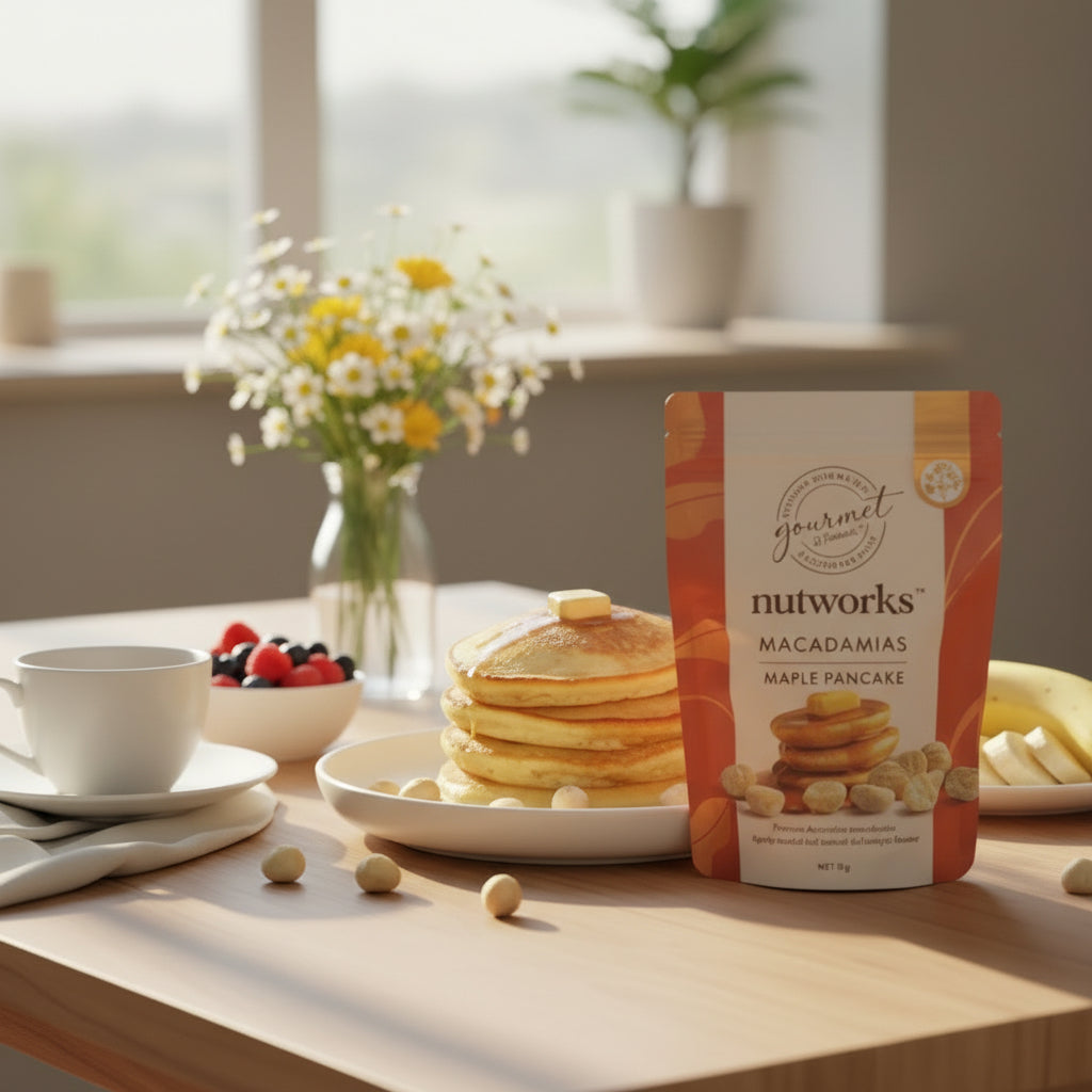 Nutworks Maple Pancake Macadamias (75g) - Delish Box Co