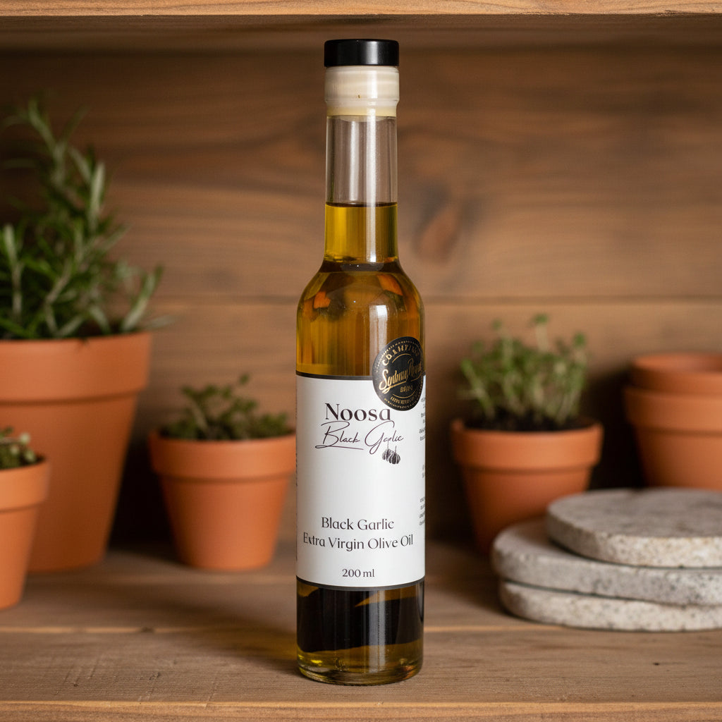 Noosa Black Garlic Extra Virgin Olive Oil