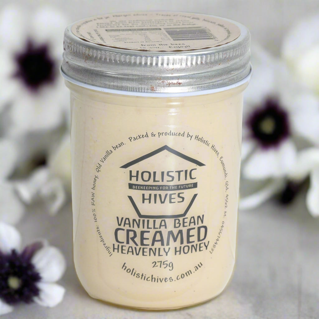 Holistic Hives Vanilla Bean Creamed Honey