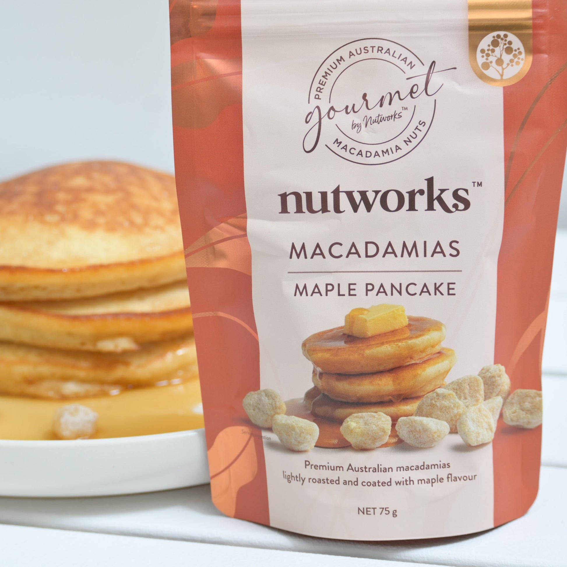 Nutworks Maple Pancake Macadamias (75g) - Delish Box Co