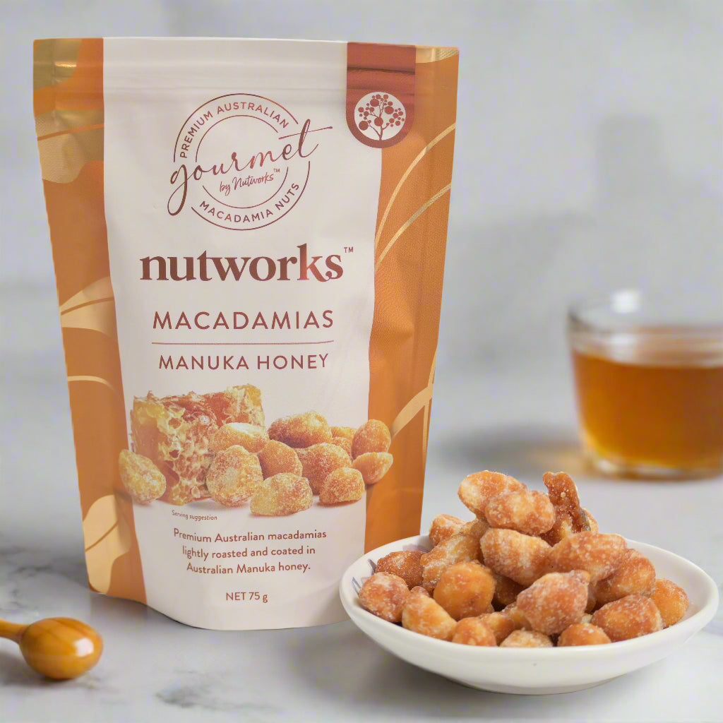 Nutworks Manuka Honey Macadamias (75g)