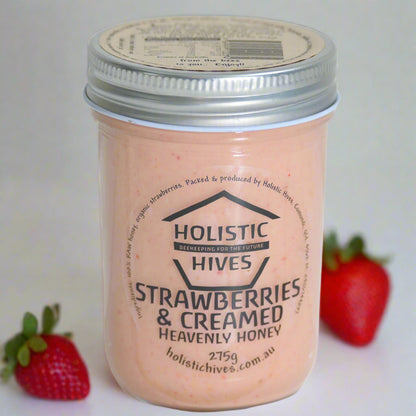 Holistic Hives Strawberries & Creamed Honey