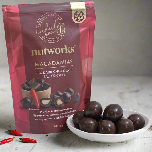 Nutworks Dark Chocolate Coated Chilli's