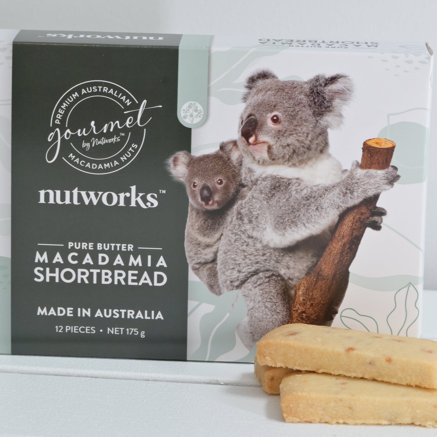 Nutworks Macadamia Pure Butter Shortbread